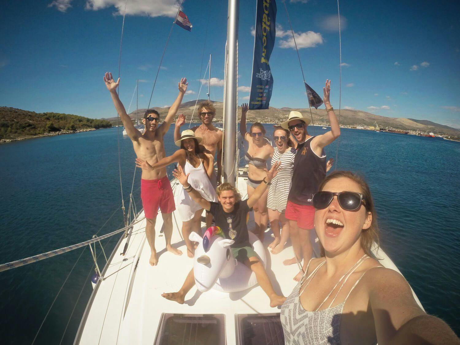 Highlights Sailing in Croatia with MedSailors. Article by Lou Burton of Tanned Toned & Travelled Blog.