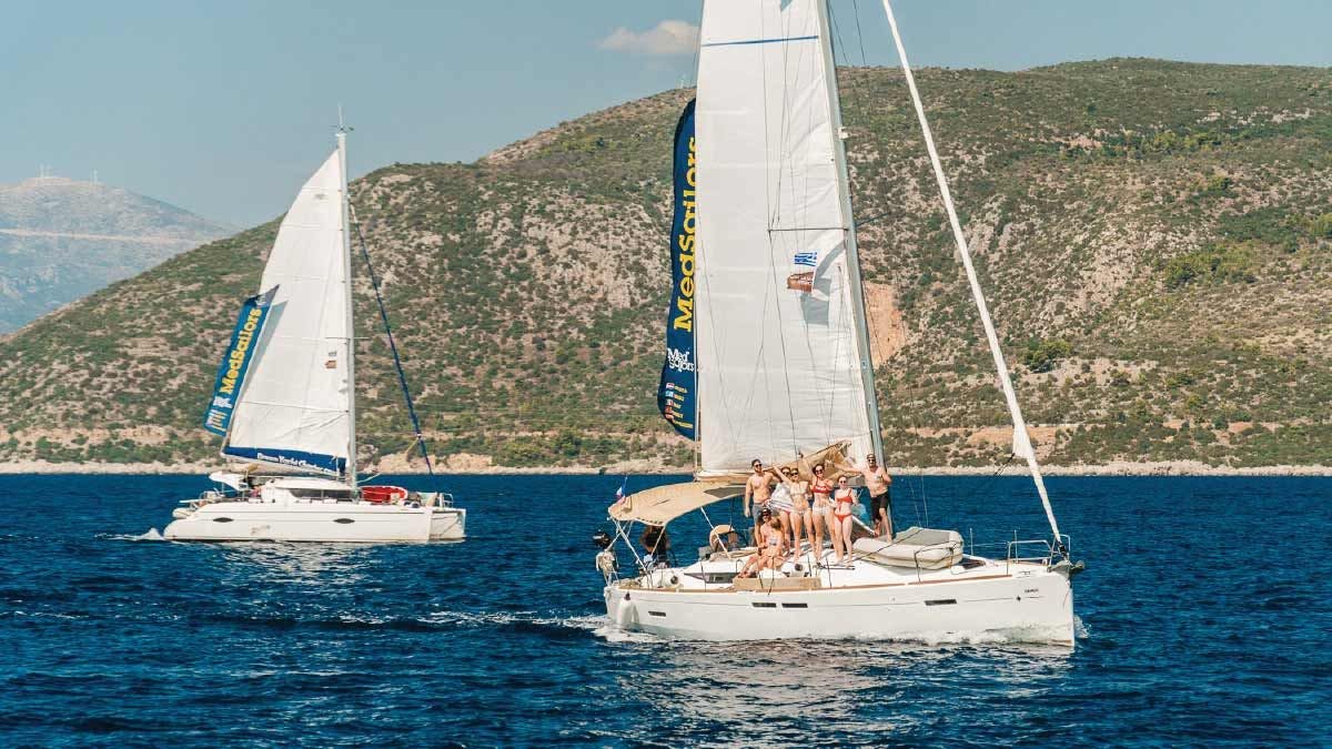 MedSailors yachts sailing in Greece