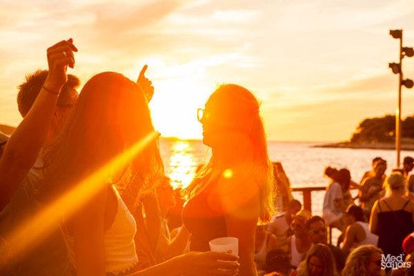 Party on as the sun sets - Get into the spirit of a sailing trip with friends