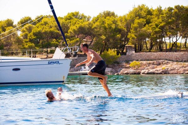 Explore Croatia's sailing holiday options - Swim in warm summer seas