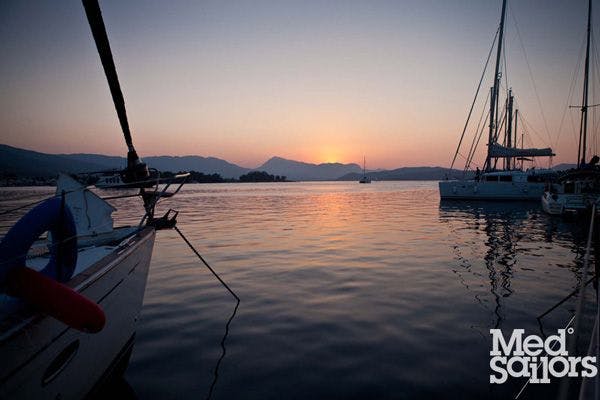 Sailing Greece - cinematic sunsets