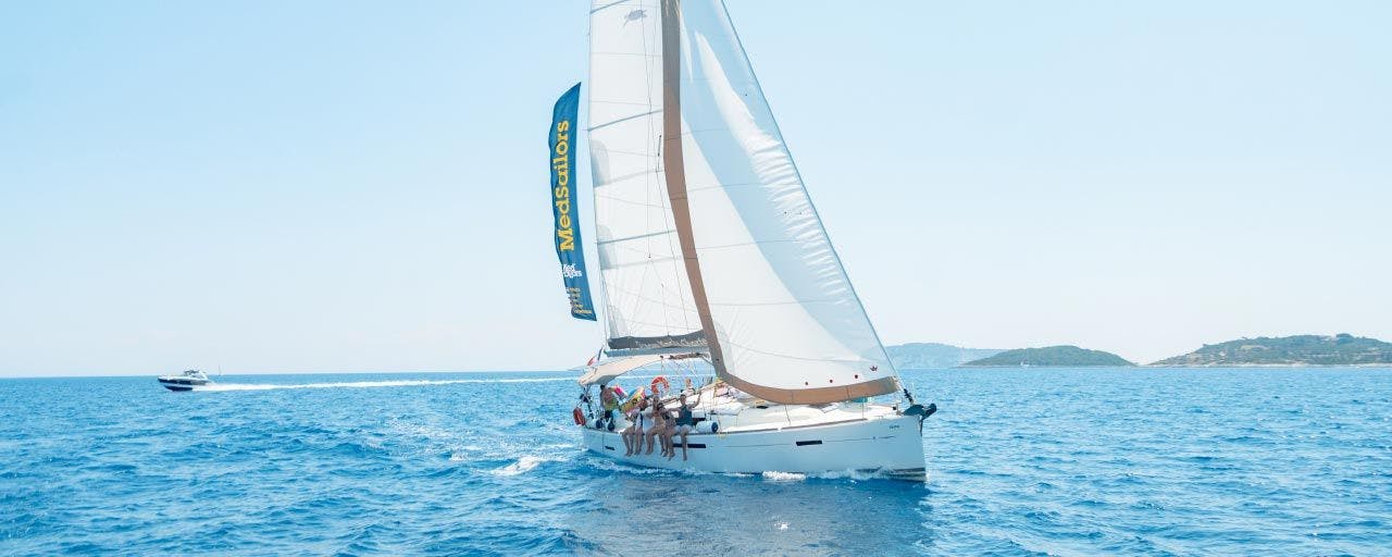 MedSailors yacht sailing in Greece