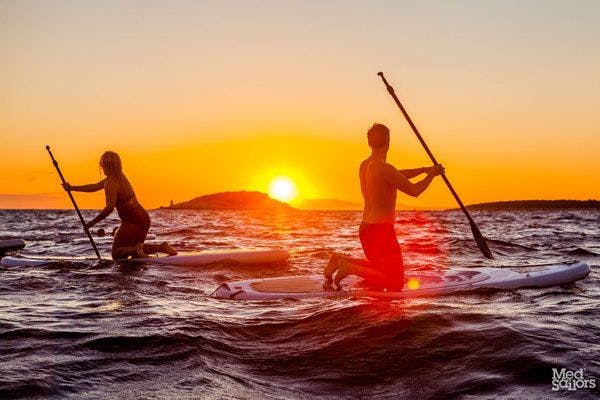 Paddleboarding on a sailing holiday - Get adventurous on the water