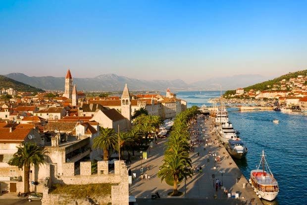 Trogir Old Town in Croatia