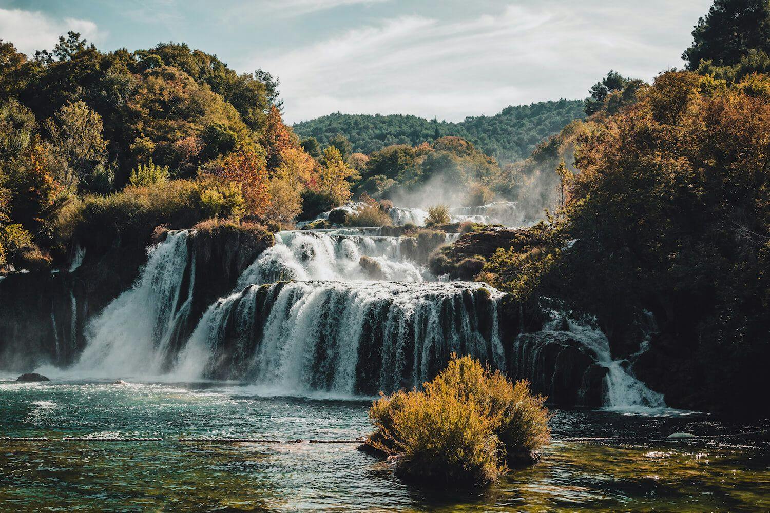 Krka National Park Waterfalls 